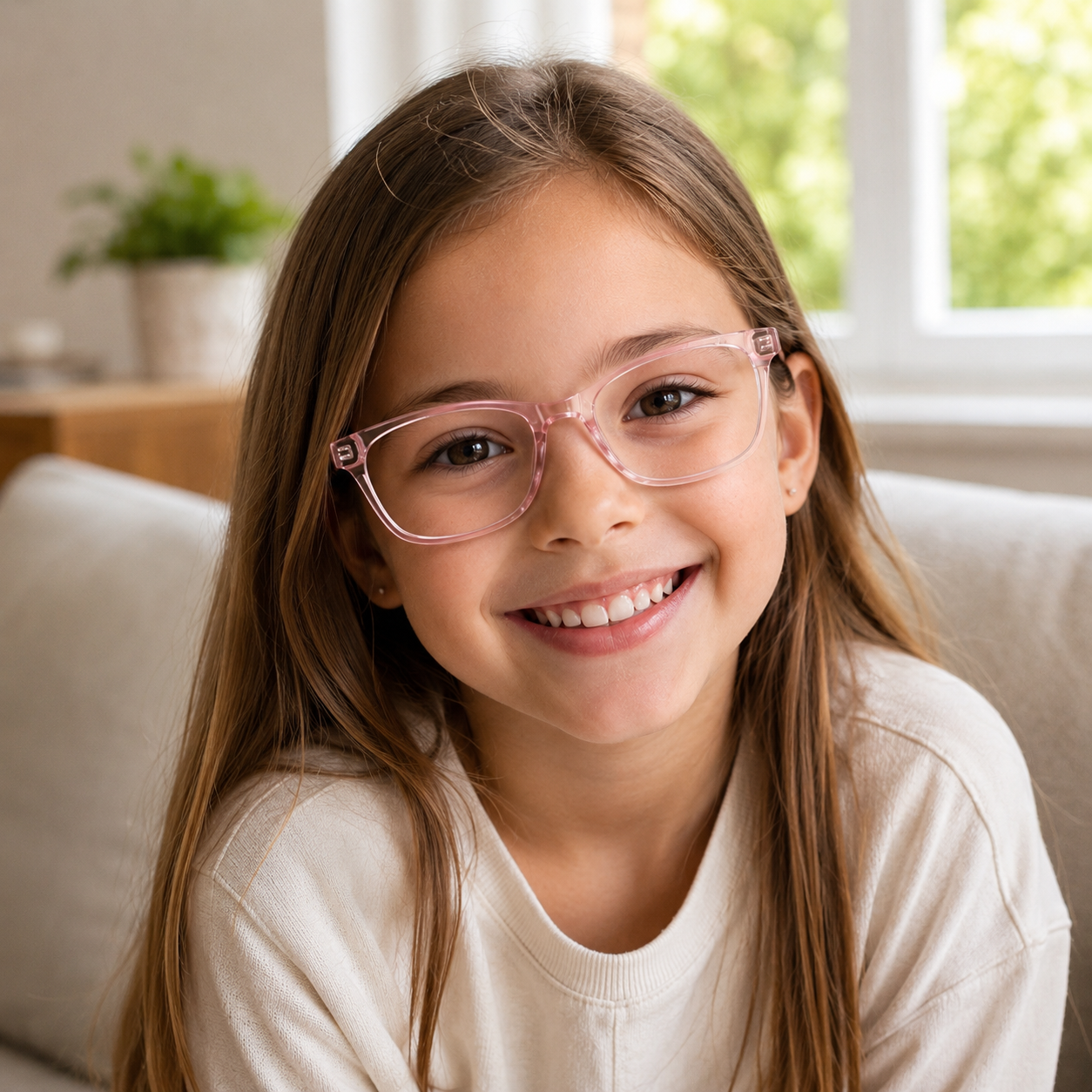 Anteojos para niña 5 a 8 años | Modelo Sofia | Acetato | PUPPA