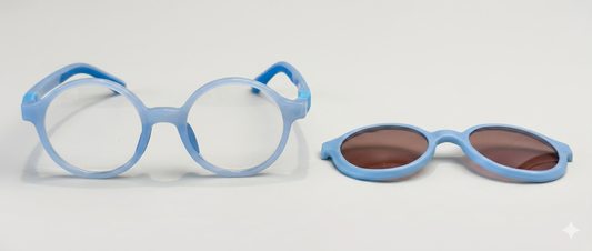 Lentes para niños 8 a 12 años | Modelo Clip-ON | SOFT+FLEX | PUPPA