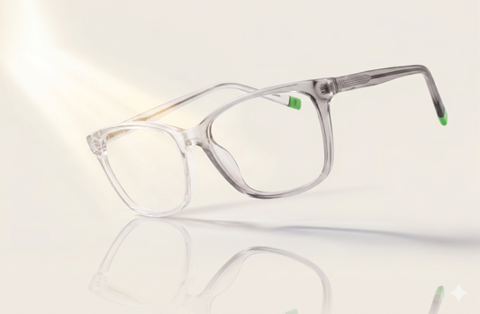Lentes para niños 8 a 12 años | ColorSwitch Translucid/Fog | Acetato | PUPPA