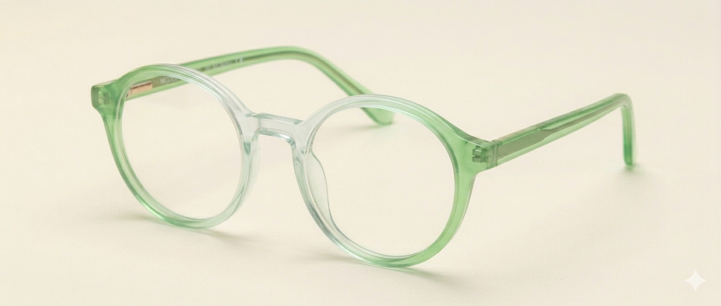 Lentes para niños 5 a 8 años | Modelo Pantos Green | Acetato | PUPPA