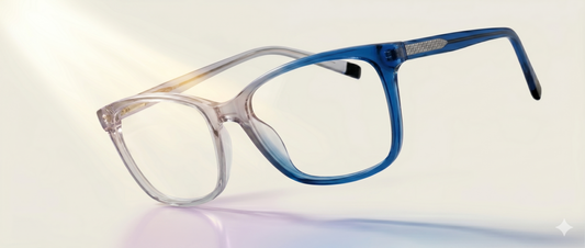 Lentes para niños 8 a 12 años | ColorSwitch Grey/Blue | Acetato | PUPPA